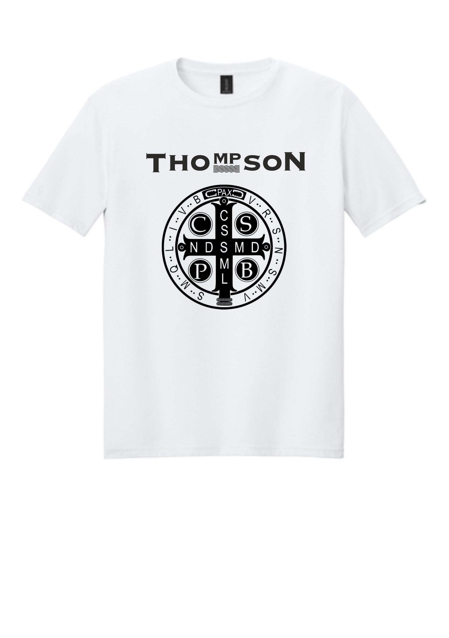 T-Shirt Model sveti Benedikt Thompson